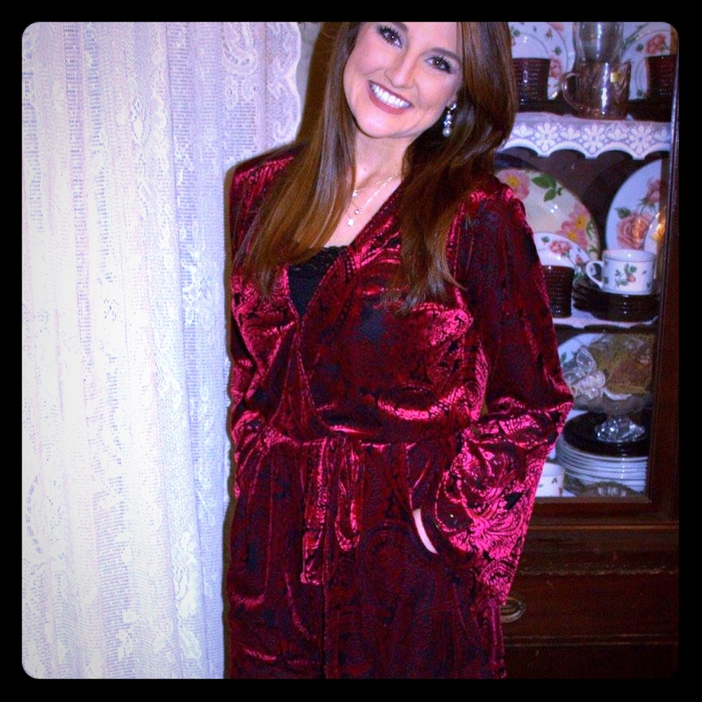 Velvet boutique romper, worn once